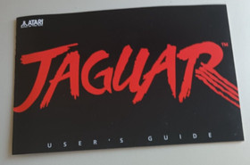 Jaguar User Guide; Atari Jaguar Factory New USER GUIDE ONLY