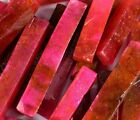 Red Ruby Slice Rough Natural 1 KG/ 5000 Ct African Loose Gemstone Wholesale Lot