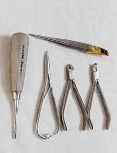 Konvolut 5 Stück Hu-Friedy Dental Instrumente - Bild 1 von 3