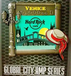 Hard Rock Cafe 2020 3D Global City Amp Series Rialto Bridge pin Le - Imagen 1 de 1
