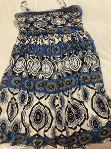 NEW Women’s Strapless Dress White House Black Market 16 $170 Beautiful - Picture 1 of 8