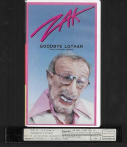 Hurra Deutschland  ZAK   GOODBYE LOTHAR    VHS Rarität - Imagen 1 de 2