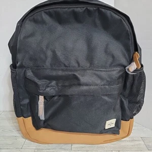 NUEVA Mochila Sol + Piedra Negra Acento de Cejas Talla Única Correas Ajustables Bolsillos - Imagen 1 de 9