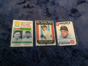 3 Topps Vintage Karten '59 #119, '58 Game Card Killebrew , "79 Walter Johnson - Bild 1 von 3