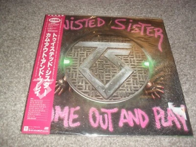TWISTED SISTER -COME OUT AND PLAY- AWESOME MEGA RARE LTD EDITION JAPAN LP VINYL - Image 1 of 4