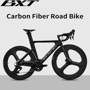 BXT Shimano 22 Gang Rennrad Kohlefaser 700C Scheibenbremse R7120 Straßenrennrad - Bild 1 von 12