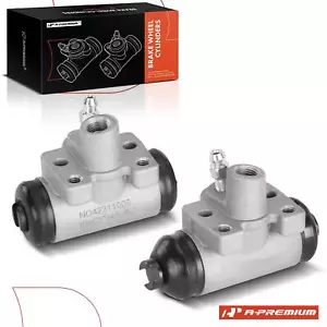 2Pcs Rear Drum Brake Wheel Cylinders for Honda Accord 90-93 Civic Civic Del Sol - Picture 1 of 9