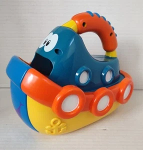 Little Tikes Handle Hauler Schooner Bath Toy Toddler Roll Along 8" - Picture 1 of 11