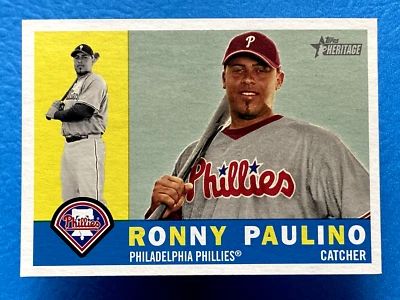 2009 Topps Heritage Ronny Paulino #238 - Image 1 of 2
