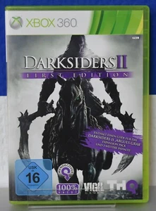 Darksiders II First Edition Xbox 360 MUY BUENO en embalaje original e instrucciones RPG USK 16 - Imagen 1 de 2
