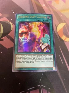 YUGIOH - FORTUNE LADY LLAMANDO - ULTRA RARO - RIRA - ILIMITADO - CASI NUEVO - Imagen 1 de 1