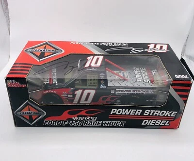 Race Champions Terry Cook 2004 autografiado Power Stroke diésel F150 diecast Foto 1 de 4