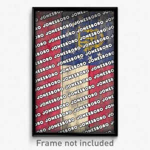 Jonesboro Georgia Poster (GA City Souvenir 11x17 Stadtdruck) - Bild 1 von 1