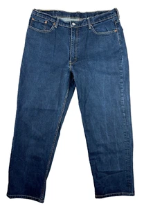 Levis 550 Jeans Mens Size 40x30 Blue Denim Relaxed Fit Medium Wash Casual Work - Picture 1 of 11