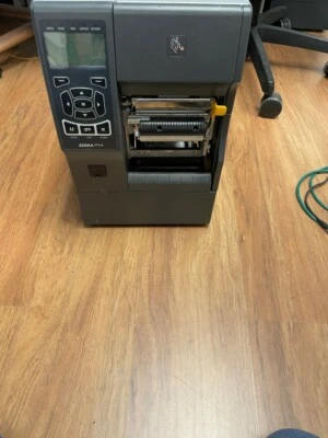 Zebra ZT410 Thermal Transfer 300 DPI Printer - Zebra Firmware - Full Rewinder - Image 1 of 4