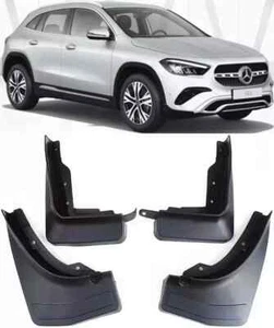 Genuine Front & Rear Splash Guards Mud Flaps FOR 2021-2024 Mercedes Benz GLA EQA - Picture 1 of 7
