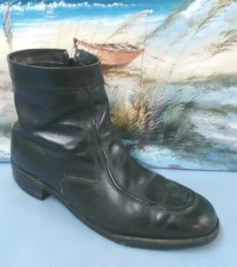 Flex Comfort Black Ankle Boots Men's 11.5 D 3923 - Picture 1 of 10