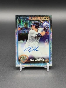 Debut Topps Pro 2024 - Lámina brillante 🔥Autógrafos✍️ 💥Chase Delauter /179💥 - Imagen 1 de 4