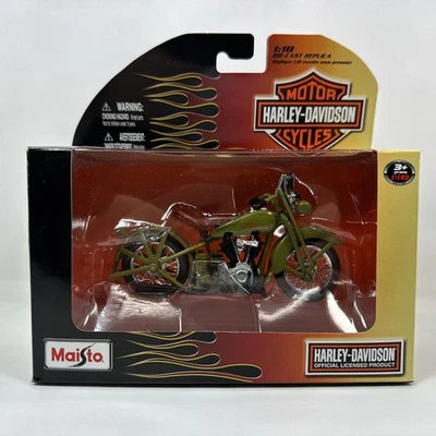 Maisto Diecast 1:18 - Réplica Harley-Davidson - Serie 24 1928 JDH Doble Cámara Foto 1 de 4