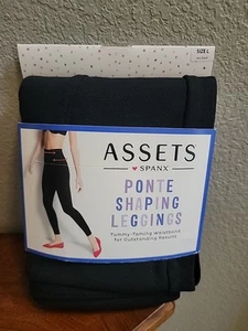 NEW ASSETS by SPANX Damen Ponte Shaping Leggings - Schwarz XL - Bild 1 von 3
