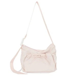 Women s Shoulder Bag Nylon Underarm Bags with Bows Decors Crossbody Purse - Picture 1 of 14