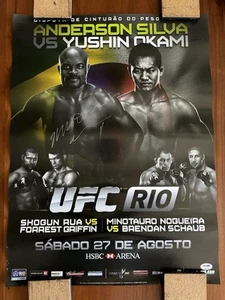 UFC 134 Brazil Version, UFC, One FC, Pride Fc, Signed By Anderson Silva - Picture 1 of 5