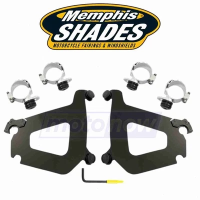 Memphis Shades Trigger-Lock Mount Kit for Bullet Fairing for 2012-2014 ih Foto 1 de 4