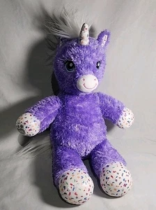Build A Bear BAB Purple Stardust Unicorn Stuffed Animal Toy Plush 16” - Imagen 1 de 4
