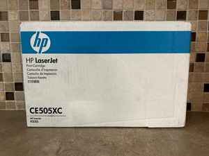 ORIGINAL HP CE505X 05X SCHWARZ HOHE ERGIEBIGKEIT TONERKARTUSCHE LASERJET P2055 - Bild 1 von 6
