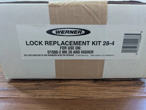 Werner 28-4 Lock Replacement Kit For D1500 MK 20 And Higher Ladders New Sealed - Picture 1 of 1