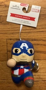Hallmark Marvel Captain America Ornament By Hallmark Ornaments -- New with Tag! - Picture 1 of 8