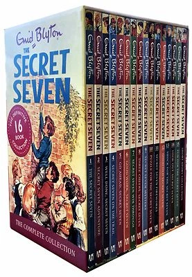 Enid Blyton Secret Seven 16 Books Collection Box Set