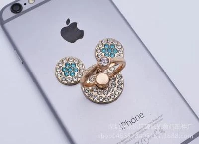 LiliDreamStore 360 Giratorio Teléfono Celular Smartphone Anillo Soporte Agarre - MICKEY Foto 1 de 4