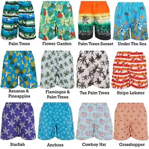 Men Swim Trunks, Swimming Shorts Swimwear w Mesh 2 Side Pockets Bathing Suit - Picture 1 of 55
