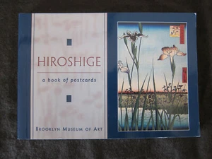vintage HIROSHIGE BOOK OF POSTCARDS By Brooklyn Museum Of Art (30 cards) - Picture 1 of 6