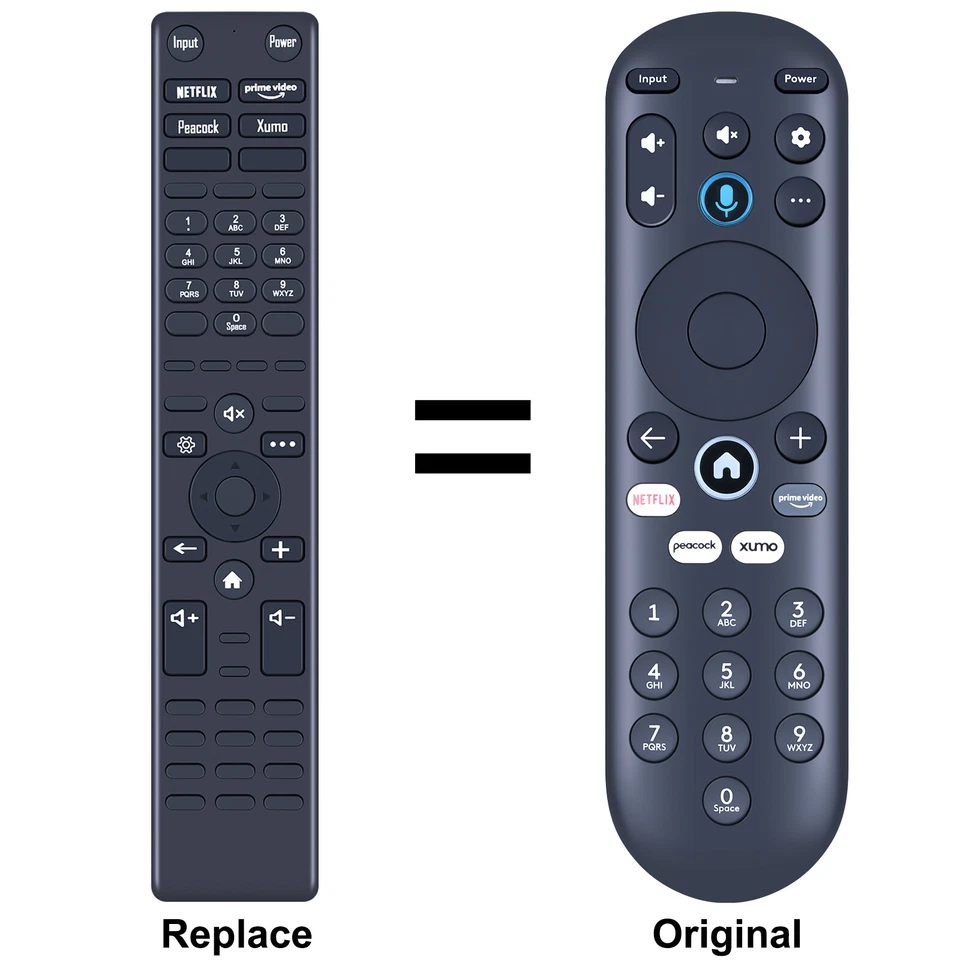 Replacement Remote Control For Element Xumo Stream Box Wireless 4K UHD Smart TV - Image 1 of 1