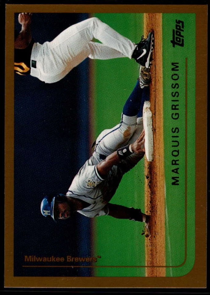 1999 Topps #383 Marquis Grissom NM-MT Brewers  - Image 1 of 1