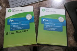 Quickbooks Pro 2016 Desktop For Windows Retail Version Intuit - Picture 1 of 3