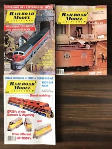 Revista de artesanos modelo de ferrocarril - 1987, lote de 3 números - Imagen 1 de 2