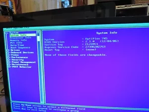 Dell Optiplex 74 32Bit Desktop 2GB memory, DVD, Floppy, No Hard Drive - Picture 1 of 11
