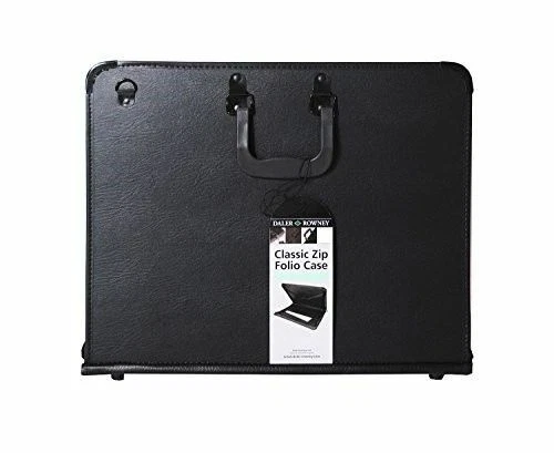 Folio con cremallera clásico Daler Rowney sin anillos - cartera de pared dura fuerte - A2 Foto 1 de 1