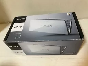SONY VAIO Type-P Black UMPC VGN-P91HS 8” Atom Z550 RAM 2GB SSD 64GB Tested - Picture 1 of 11