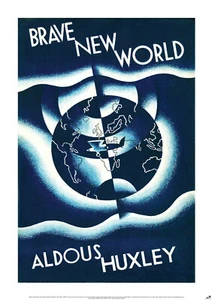 BRAVE NEW WORLD New POSTER of First Edition Book Cover (A1 size) - Picture 1 of 1