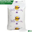 Dead Sea Salts 100% Organic Food Grade 0.8-5mm Granules | Polythene Bag 25kg