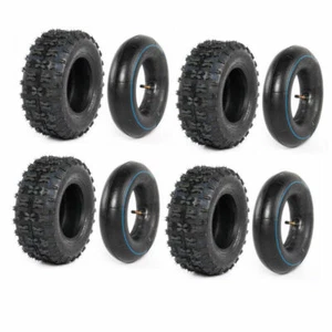 4pcs 4.10/3.50-6 Tire Tube 4.10-6 for Lawn Mower ATV Quad Go kart Scooter Buggy - Picture 1 of 7
