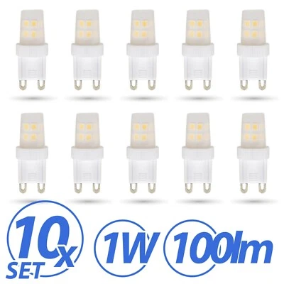 LED Leuchtmittel 10er SET 1W G9 230V Lampe Strahler - Bild 1 von 2