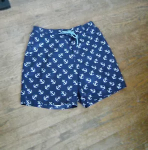 Trunks Surf & Swim Co. Men's Lined Swim/Board Beach Shorts - Anchors Print NWT - Picture 1 of 1
