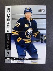 2019-20 SP Rookie Authentics Victor Olofsson #116 SHORT PRINT #156/1199 Card - Picture 1 of 1