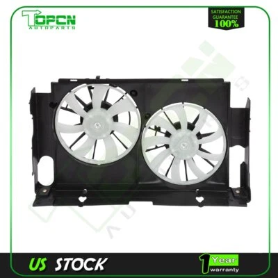Radiator Condenser Cooling Fan Assembly For 2013 2014 2015-2019 Toyota RAV4 Foto 1 de 4