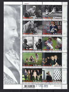 NVPH Nederland Netherlands V 2233-2242 sheet used 2003 Royal Family